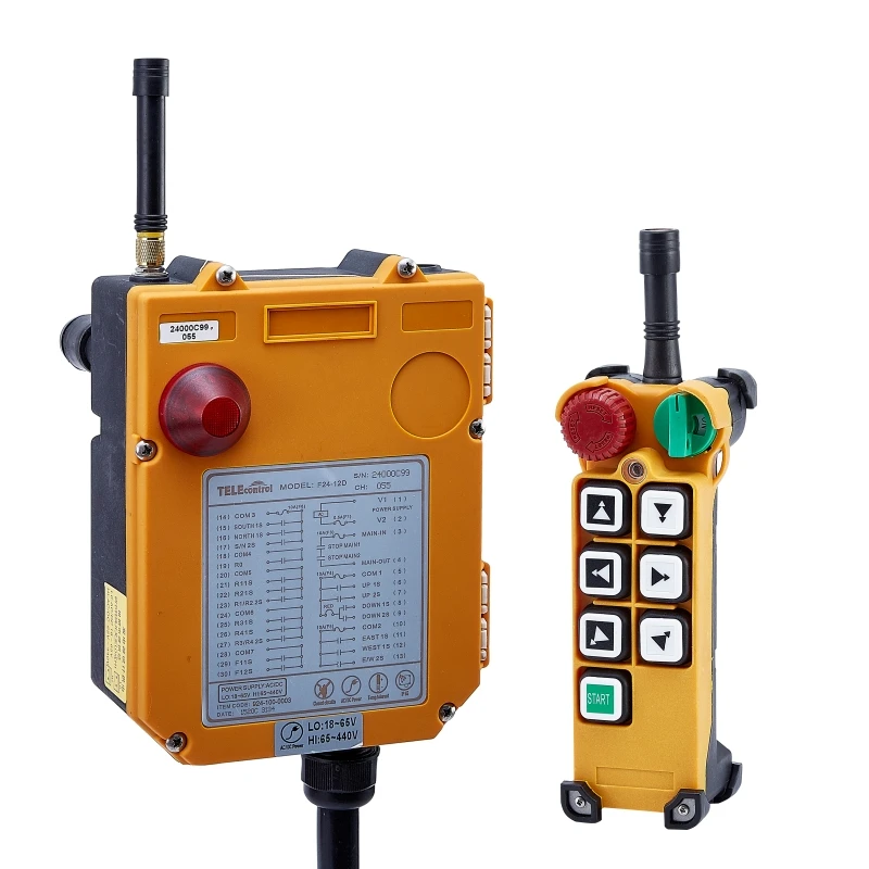 Telecrane F24-6D crane and truck remote control wireless radio control 1 Transmitter+1 receiver 18-440V
Telecrane F24-6D crane and truck remote control wireless radio control 1 Transmitter+1 receiver 18-440V