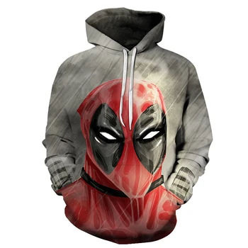 Newest hoodies Mens Womens Sweatshirt Funny Deadpool 3d Print Hoodie Harajuku style casual Hoody tops Large size
Newest hoodies Mens Womens Sweatshirt Funny Deadpool 3d Print Hoodie Harajuku style casual Hoody tops Large size
