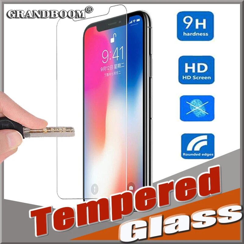 50pcs 0.3mm 9H Screen Protector Tempered Glass For iPhone XS Max XR X 8 7 6 6S Plus SE 5 5S 2.5D Toughened Glass Protective Film
50pcs 0.3mm 9H Screen Protector Tempered Glass For iPhone XS Max XR X 8 7 6 6S Plus SE 5 5S 2.5D Toughened Glass Protective Film