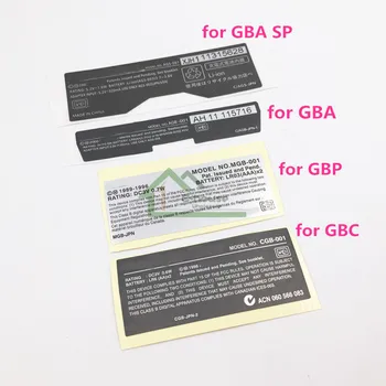 For GBA/ GBA SP/ GBC Game Console New Lables Back Stickers replacement for Gameboy Advance/ SP/ Color
For GBA/ GBA SP/ GBC Game Console New Lables Back Stickers replacement for Gameboy Advance/ SP/ Color