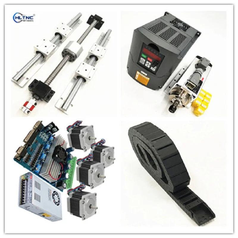 linear rail SBR16+ballscrew SFU1605-300/1000/1300+23 270oz steppermotor+1.5kw 220v air cooled spindle+alumium plate+15*20 chain
linear rail SBR16+ballscrew SFU1605-300/1000/1300+23 270oz steppermotor+1.5kw 220v air cooled spindle+alumium plate+15*20 chain