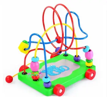 wooden toy gift wood bead Elephant colorful pull line car Shape Recognition 1set
wooden toy gift wood bead Elephant colorful pull line car Shape Recognition 1set