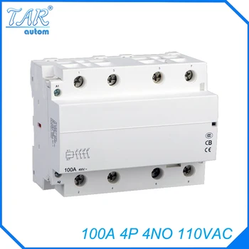 Modular household AC contactor for automobile charging pile 4NO 100A 110V modular charging pile with
Modular household AC contactor for automobile charging pile 4NO 100A 110V modular charging pile with
