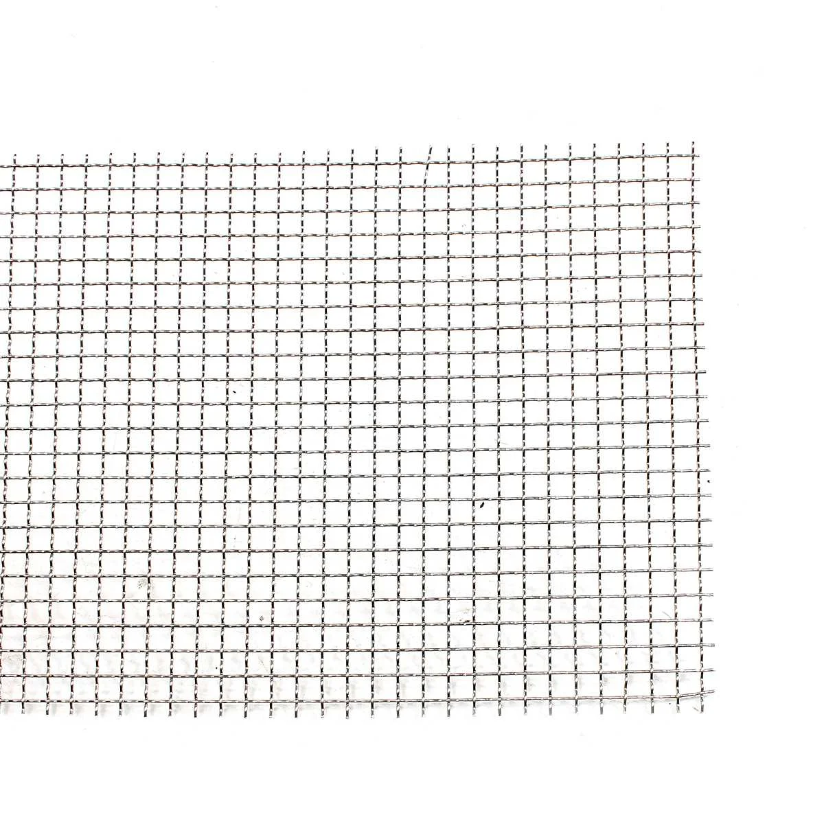 304 Stainless Steel 304 Mesh #4 .047 Wire Square Cloth Screen Filter 6/'/'x 36/'/'