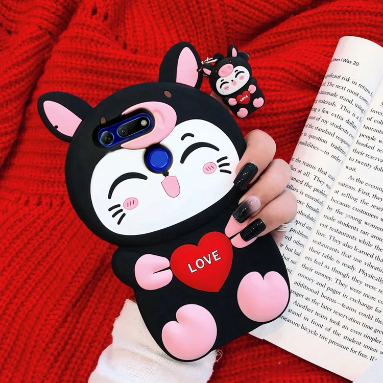 For Huawei Honor view 20 3D Silicon Love Cat Cartoon Soft Cell Phone Case Cover for Honor v20 view20
For Huawei Honor view 20 3D Silicon Love Cat Cartoon Soft Cell Phone Case Cover for Honor v20 view20