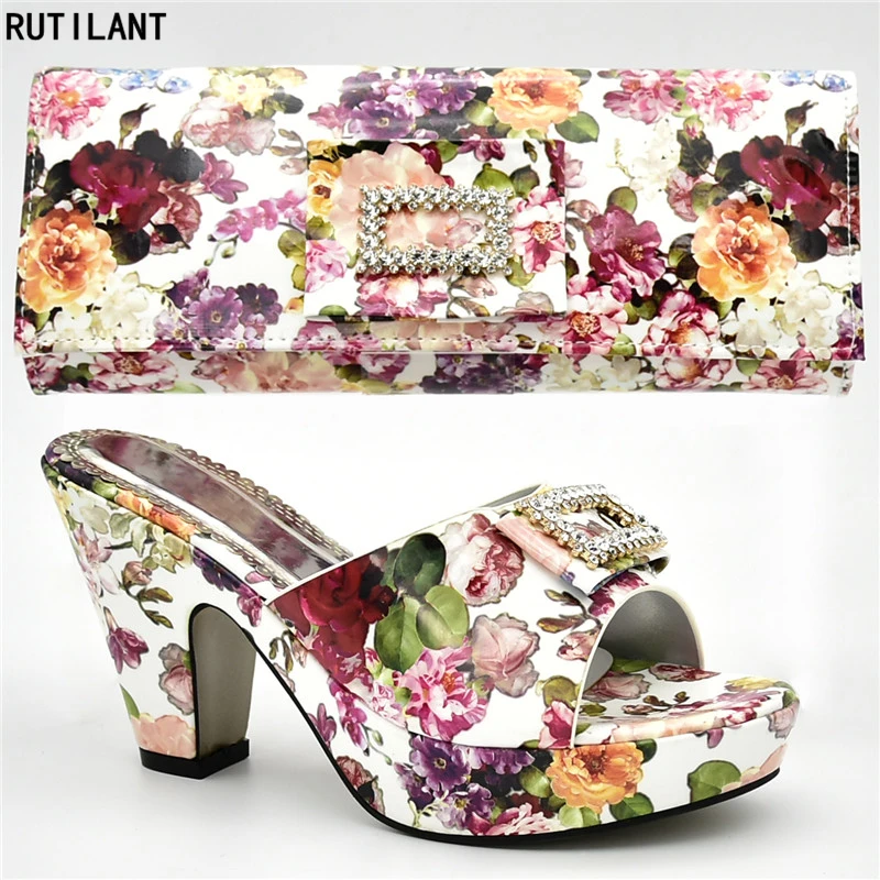 Latest Fashion Nigerian Women Wedding Shoes Sales In Women Matching Shoes and Bag Set Decorated with Rhinestone Women Party Shoe
Latest Fashion Nigerian Women Wedding Shoes Sales In Women Matching Shoes and Bag Set Decorated with Rhinestone Women Party Shoe