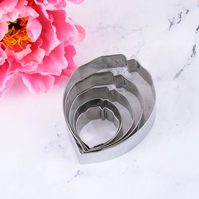 Peony Rose Flowers 5Pcs Stainless Steel Cookie Cutter Pastry & Biscuit Baking Cutter Cake Decorating Tool Cupcake Mold Fondant
Peony Rose Flowers 5Pcs Stainless Steel Cookie Cutter Pastry & Biscuit Baking Cutter Cake Decorating Tool Cupcake Mold Fondant