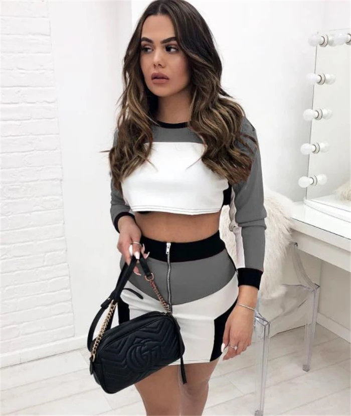 Summer Hot Sale Cotton Polyester Full O-neck Clothes For Women 2019 Hot Sale Color Casual Skirt Suit Female 2 Piece Set
Summer Hot Sale Cotton Polyester Full O-neck Clothes For Women 2019 Hot Sale Color Casual Skirt Suit Female 2 Piece Set