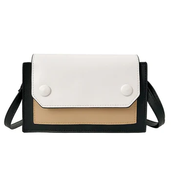 Fashion New Women bag Patchwork Color Imitation Leather Women shoulder bag croosbody bag youth Simple Women handbag
Fashion New Women bag Patchwork Color Imitation Leather Women shoulder bag croosbody bag youth Simple Women handbag