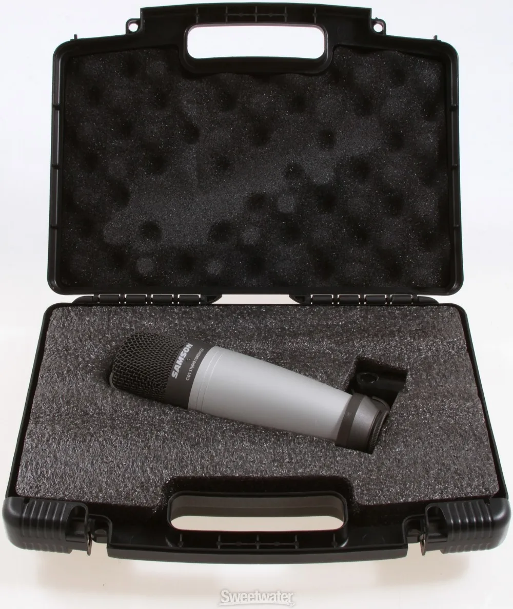 HOT Original brand new Samson c01 Large diaphragm condenser microphone professional for recording with case package
HOT Original brand new Samson c01 Large diaphragm condenser microphone professional for recording with case package
