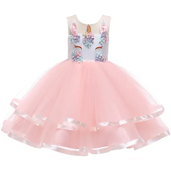 New Arrived Fashion Teen Girls Cartoon Unicorn Ball Gown Dresses Little Girls Sleeveless Wedding Princess Dress Kids Clothes
New Arrived Fashion Teen Girls Cartoon Unicorn Ball Gown Dresses Little Girls Sleeveless Wedding Princess Dress Kids Clothes