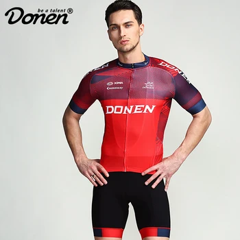 DONEN Profession Cycling Jersey Bib Shorts Set Mountain Bike Clothing MTB Bicycle Clothes Wear Maillot Ropa Ciclismo Cycling Set
DONEN Profession Cycling Jersey Bib Shorts Set Mountain Bike Clothing MTB Bicycle Clothes Wear Maillot Ropa Ciclismo Cycling Set