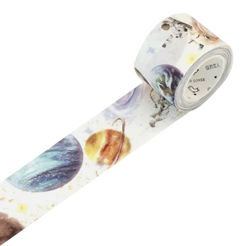 Dreamland Space Special Ink Washi Tape Adhesive Tape DIY Scrapbooking Sticker Label Craft Masking Tape 5m Length
Dreamland Space Special Ink Washi Tape Adhesive Tape DIY Scrapbooking Sticker Label Craft Masking Tape 5m Length