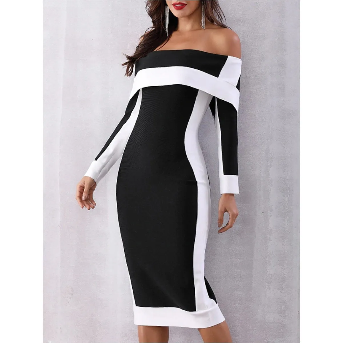 2019 Sexy Backless Party Dress Women Black Bodycon Dress Women Clothes Plus Size 5Xl Long Sleeve Office Midi Dress
2019 Sexy Backless Party Dress Women Black Bodycon Dress Women Clothes Plus Size 5Xl Long Sleeve Office Midi Dress