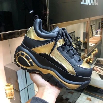 2019 Leather Chic Sneakers Woman Mixed Color Low Top Lace Up Women Shoes Platform Wedges Chaussures Femmes Chunky Shoes Lady
2019 Leather Chic Sneakers Woman Mixed Color Low Top Lace Up Women Shoes Platform Wedges Chaussures Femmes Chunky Shoes Lady