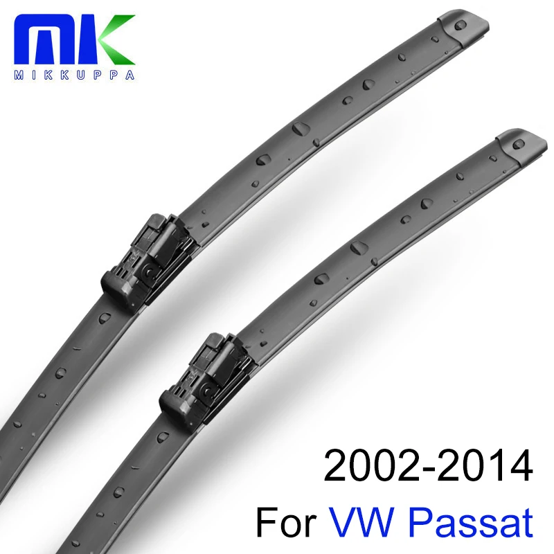 Mikkuppa Front Wiper Blades For Volkswagen V W Passat B5 B6 B7 2002-2014 Windscreen Silicone Rubber Car Wiper
Mikkuppa Front Wiper Blades For Volkswagen V W Passat B5 B6 B7 2002-2014 Windscreen Silicone Rubber Car Wiper