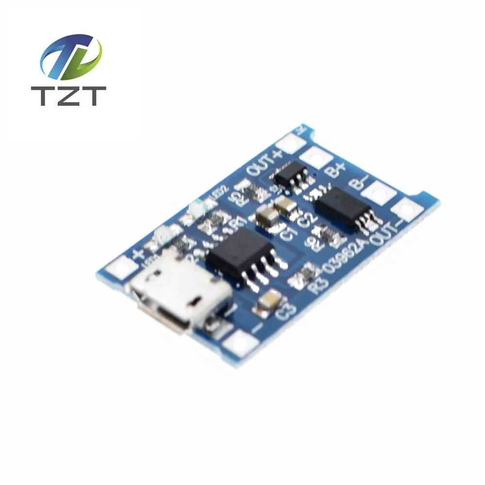 New 10Pcs/lot 5V 1A Micro USB 18650 Lithium Battery Charging Board Charger Module+Protection Dual Functions
New 10Pcs/lot 5V 1A Micro USB 18650 Lithium Battery Charging Board Charger Module+Protection Dual Functions