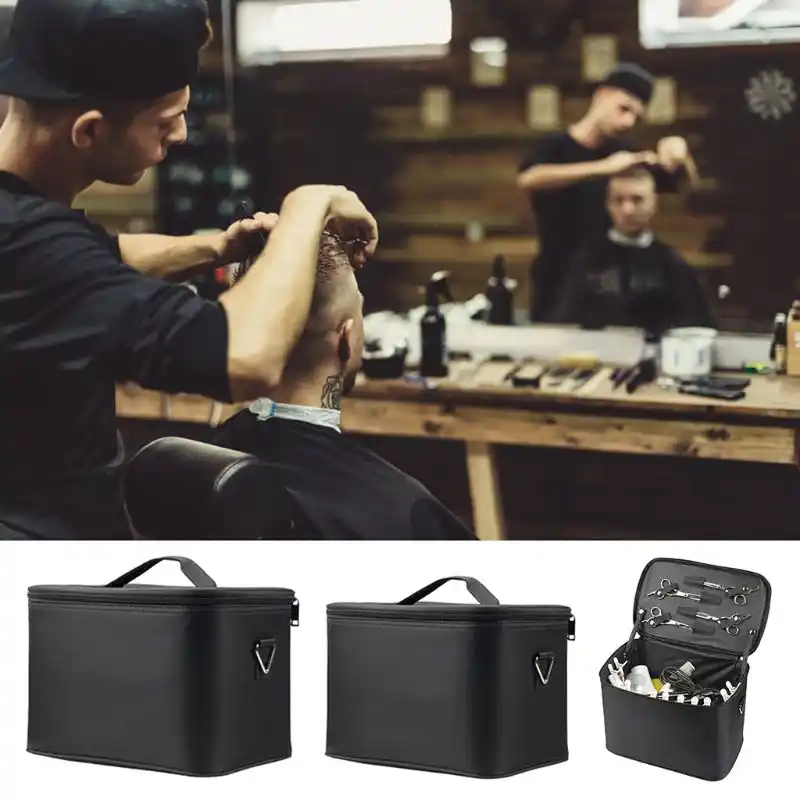 1pcs Professional Multifunction 2 Layers Hairdressing Kit Bag