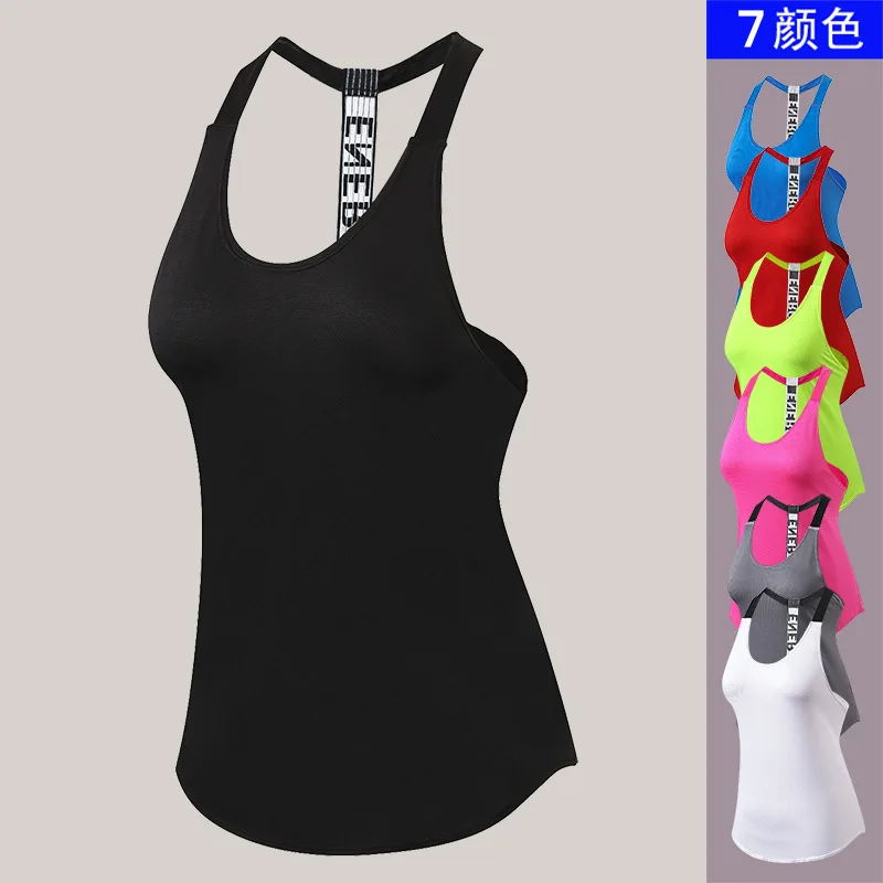 Black White Blue Gray Green Rose Red Sleeveless Running Vest Sport Top Fitness Gym Women Sport Jerseys T Shirt Yoga Gym Tank Top 
Black White Blue Gray Green Rose Red Sleeveless Running Vest Sport Top Fitness Gym Women Sport Jerseys T Shirt Yoga Gym Tank Top