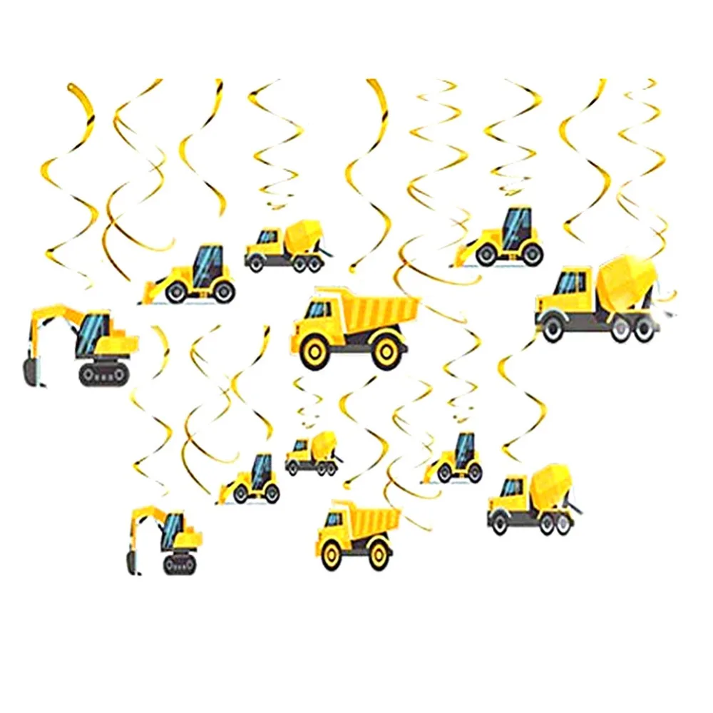 Forklift Foil Hing Swirl Party Decoration Excavating Machinery Yellow Birthday Children's Day Kindergarten Decor Boys Favorite
Forklift Foil Hing Swirl Party Decoration Excavating Machinery Yellow Birthday Children's Day Kindergarten Decor Boys Favorite