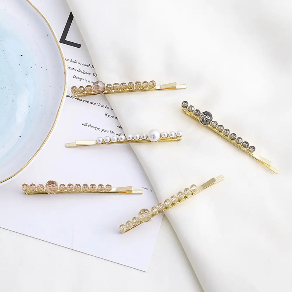 1Pc Fashion Women Clear Crystal Rhinestones Beads Hair Clips Solid Color Hairpins Girls Barrett for women girls Hair Accessories
1Pc Fashion Women Clear Crystal Rhinestones Beads Hair Clips Solid Color Hairpins Girls Barrett for women girls Hair Accessories