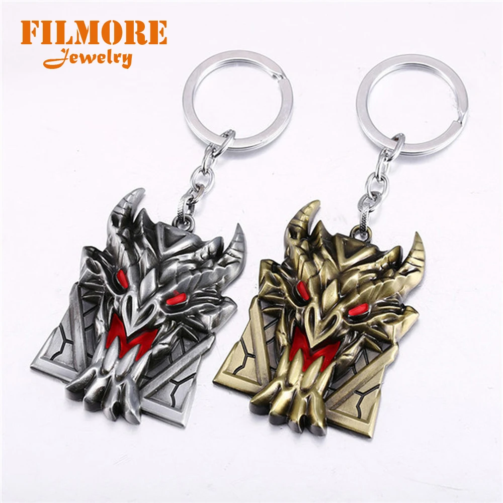 Filmore Game Jewelry League of Legends Braum Shield Keychain LOL Monster Head Red Eye Metal Key Rings For Women & Men Chaveiro
Filmore Game Jewelry League of Legends Braum Shield Keychain LOL Monster Head Red Eye Metal Key Rings For Women & Men Chaveiro