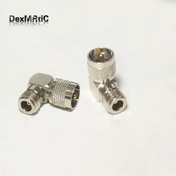 1PC NEW UHF Male Plug to N Female Jack RF Coax Adapter convertor Right Angle Nickelplated wholesale
1PC NEW UHF Male Plug to N Female Jack RF Coax Adapter convertor Right Angle Nickelplated wholesale