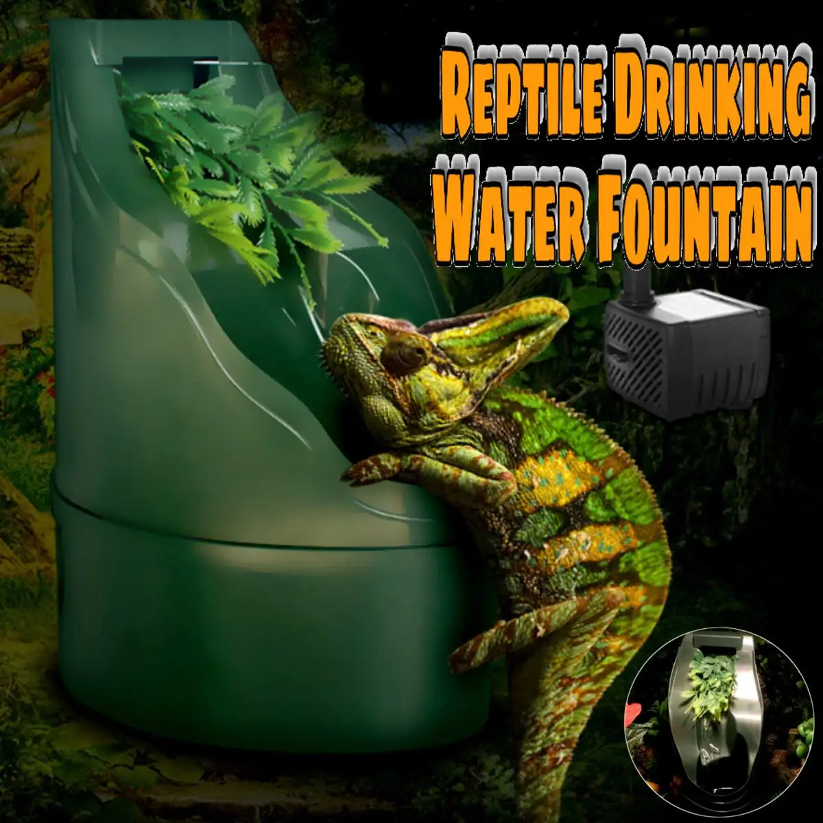180x275cm Reptile Drinking Water Feeder Filter Fountain Feeding Chameleon Lizard Dispenser Terrarium Reptiles Feeding Supplies
180x275cm Reptile Drinking Water Feeder Filter Fountain Feeding Chameleon Lizard Dispenser Terrarium Reptiles Feeding Supplies