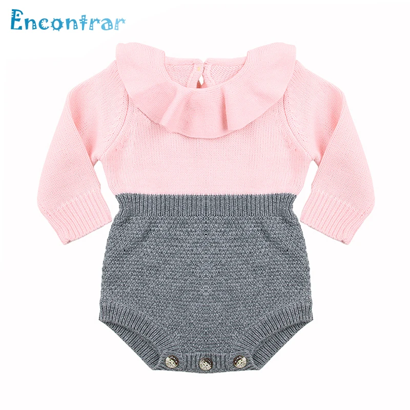 Encontrar Kid Spring Solid Long Sleeve Jumpsuit Baby Flower O-Neck Sweater Girl's Thread Knit Elastic Pullover 6M-24M,DC334
Encontrar Kid Spring Solid Long Sleeve Jumpsuit Baby Flower O-Neck Sweater Girl's Thread Knit Elastic Pullover 6M-24M,DC334