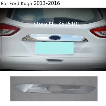 Car Styling Auto Body Rear Back Bumper Cover ABS Chrome Wrap License Trim Frame Lamp Panel For Ford Kuga 2013 2014 2015 2016
Car Styling Auto Body Rear Back Bumper Cover ABS Chrome Wrap License Trim Frame Lamp Panel For Ford Kuga 2013 2014 2015 2016