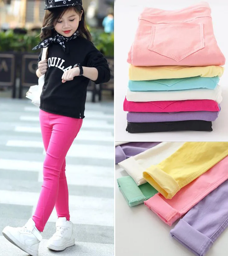 VEENIBEAR Spring Autumn Girl Pants Candy Color Cotton Girl Leggings Children Kids Pants Slim Pencil Pants Age 3-11T
VEENIBEAR Spring Autumn Girl Pants Candy Color Cotton Girl Leggings Children Kids Pants Slim Pencil Pants Age 3-11T