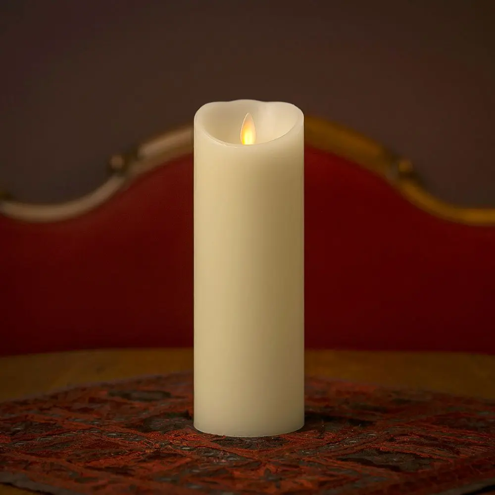 Ksperway Flameless LED Candles with Moving Wick and Remote for Valentine's day Ivory 3.5*9"
Ksperway Flameless LED Candles with Moving Wick and Remote for Valentine's day Ivory 3.5*9"