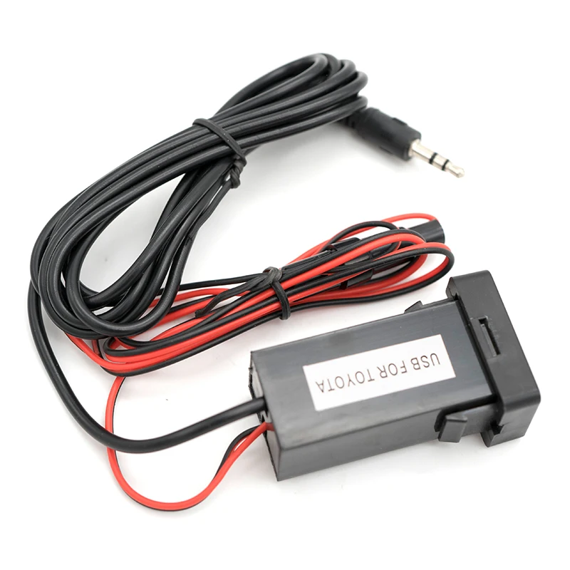 Автомобильный интерфейс USB зарядное устройство разъем адаптера и Aux аудио вход