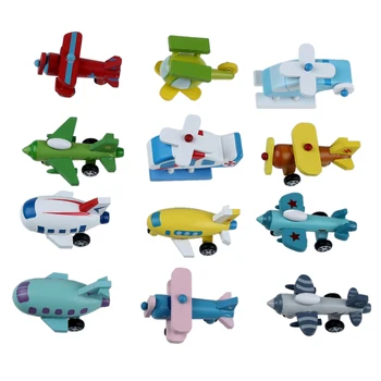 Set of 12 Wooden Airplane Model Educational Toys 
Set of 12 Wooden Airplane Model Educational Toys