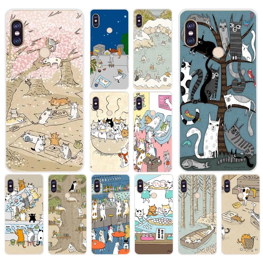 166H Cat Drink Soft Silicone Tpu Cover phone Case for xiaomi redmi 6 pro 5 plus note 6 pro 4 4x mi 8
166H Cat Drink Soft Silicone Tpu Cover phone Case for xiaomi redmi 6 pro 5 plus note 6 pro 4 4x mi 8