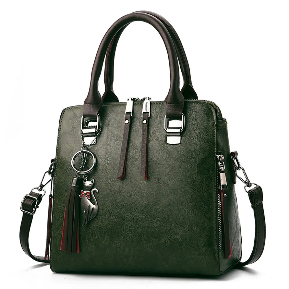 Women's Bags Fashion Simple Pure Color Single Shoulder Messenger Female PU Bags Zipper Large Capacity Ladies Tassel Handbags
Women's Bags Fashion Simple Pure Color Single Shoulder Messenger Female PU Bags Zipper Large Capacity Ladies Tassel Handbags