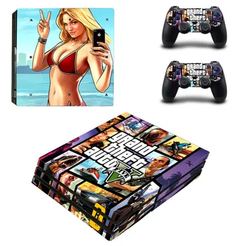 Grand Theft Auto V GTA 5 PS4 Pro Skin Sticker For Sony PlayStation 4 Console and Controllers PS4 Pro Stickers Decal Vinyl
Grand Theft Auto V GTA 5 PS4 Pro Skin Sticker For Sony PlayStation 4 Console and Controllers PS4 Pro Stickers Decal Vinyl