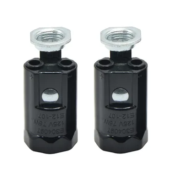 E12 Candle Lamp Holders Black Lamp Bases With Rack 43/54/63/70/78/88/mm Screw Pendant Light Lamps Socket DIY Light Holders 12PCS
E12 Candle Lamp Holders Black Lamp Bases With Rack 43/54/63/70/78/88/mm Screw Pendant Light Lamps Socket DIY Light Holders 12PCS