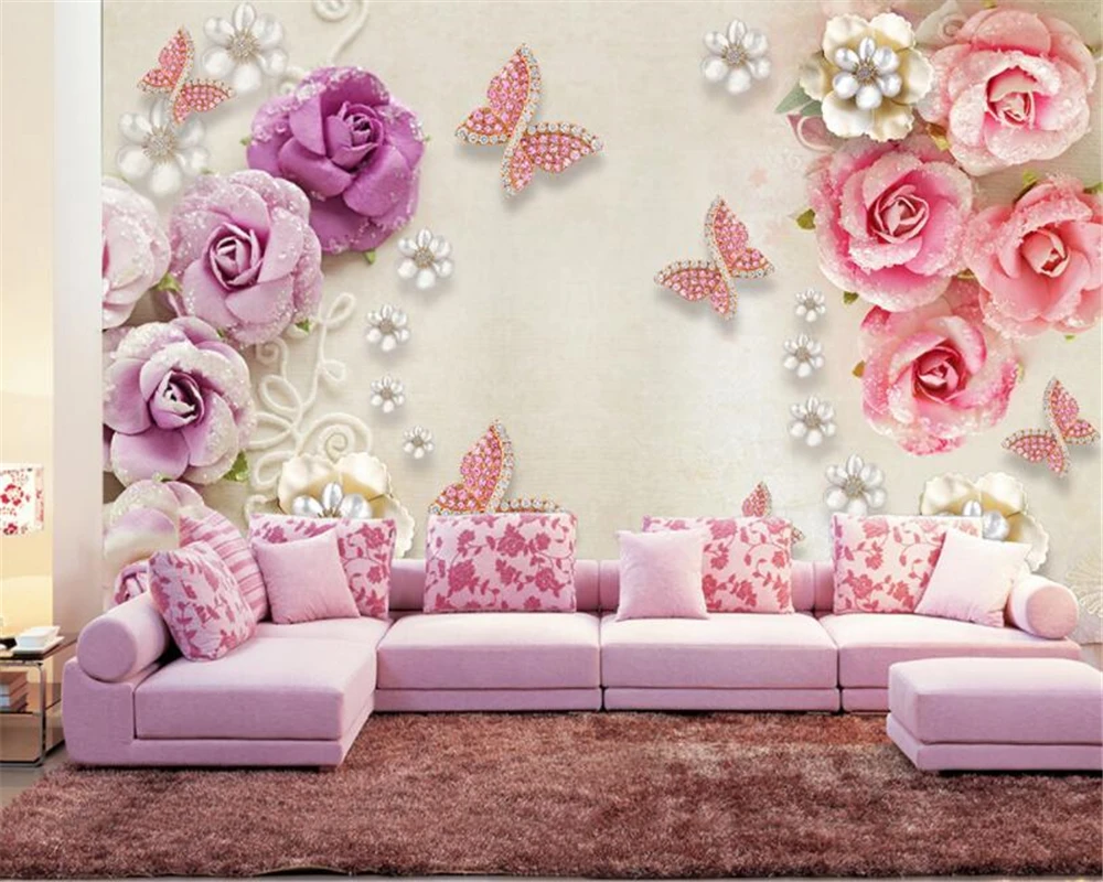 beibehang High-quality 3d wallpaper retro European-style jewelry butterfly Love flower 3d stereo TV background wall 3d wallpaper
beibehang High-quality 3d wallpaper retro European-style jewelry butterfly Love flower 3d stereo TV background wall 3d wallpaper