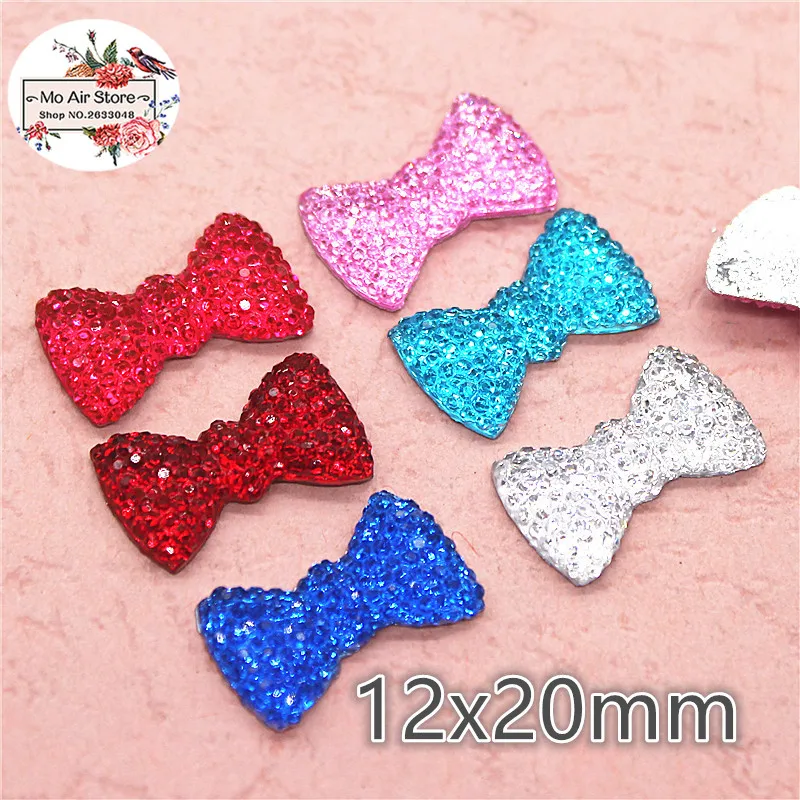 50pcs Resin kawaii shiny cute bowknot Cabochon Art Supply Decoration Charm hair bow center 46x23mm
50pcs Resin kawaii shiny cute bowknot Cabochon Art Supply Decoration Charm hair bow center 46x23mm