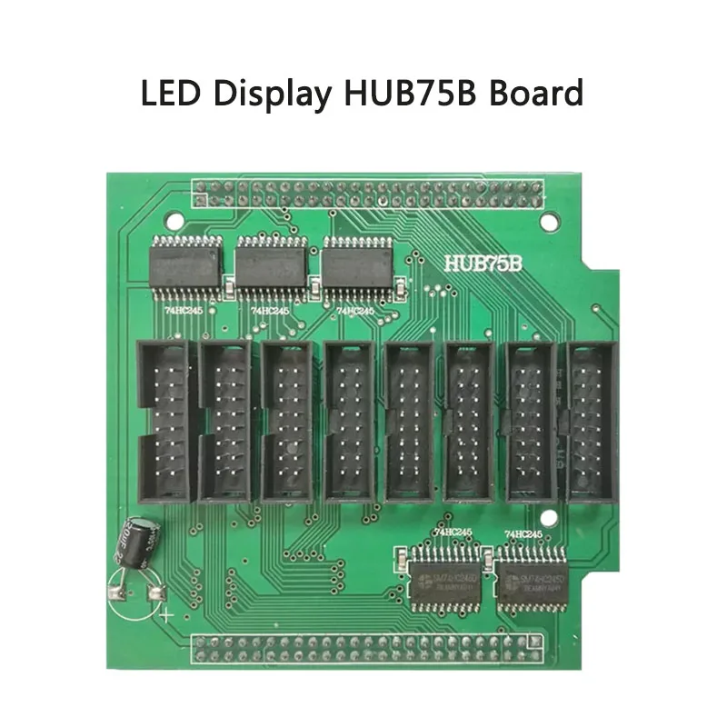 Full color LED screen HUB75B led hub board 1-16 scan led cabinet receiver hub board support all brands
Full color LED screen HUB75B led hub board 1-16 scan led cabinet receiver hub board support all brands