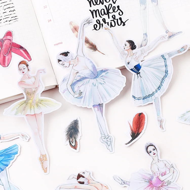 8pcs pretty white swan princess ballet decoration stationery sticker diy ablum diary scrapbooking label sticker stationery
8pcs pretty white swan princess ballet decoration stationery sticker diy ablum diary scrapbooking label sticker stationery
