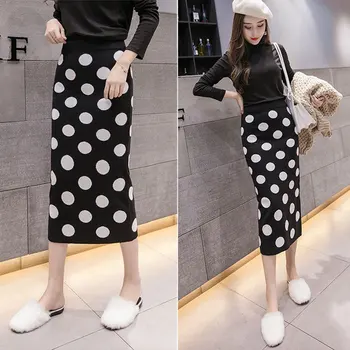 ATKULLQZ Women's Knitted Yarn Skirt 2019 New Autumn and Winter New Wave Point Jacquard High Waist Thickening Step Pack Hip Skirt
ATKULLQZ Women's Knitted Yarn Skirt 2019 New Autumn and Winter New Wave Point Jacquard High Waist Thickening Step Pack Hip Skirt