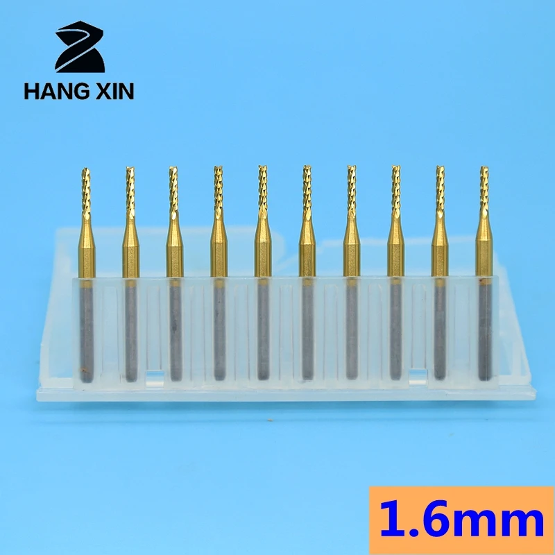 1.5mm 1.6mm 1.7mm Titanium Milling Cutter 10PCS PCB Carbide Tool CNC Engraving Circuit Board Metal End Milling Cutter
1.5mm 1.6mm 1.7mm Titanium Milling Cutter 10PCS PCB Carbide Tool CNC Engraving Circuit Board Metal End Milling Cutter