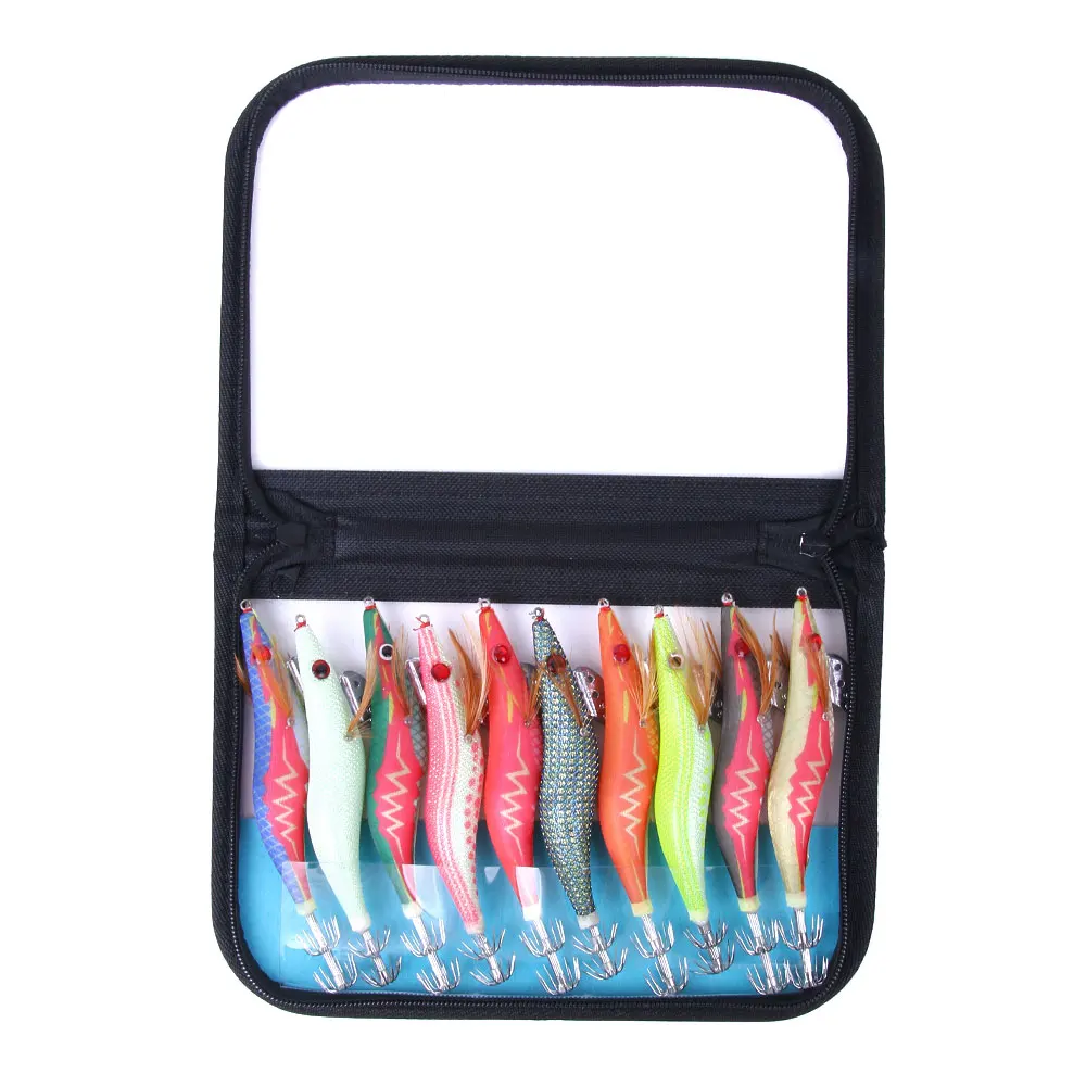 10Pcs Fishing Lure Set Squid Jigs 2.5# 3.0# 3.5# Hook Artificial Wooden Shrimp Fishing Lures Shrimp Fishing Bait
10Pcs Fishing Lure Set Squid Jigs 2.5# 3.0# 3.5# Hook Artificial Wooden Shrimp Fishing Lures Shrimp Fishing Bait