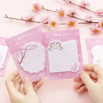 36 pcs/lot Girl Cherry Sakura Snow Moon Memo Pad Sticky Notes Sticker Label Escolar Papelaria School Office Supply
36 pcs/lot Girl Cherry Sakura Snow Moon Memo Pad Sticky Notes Sticker Label Escolar Papelaria School Office Supply
