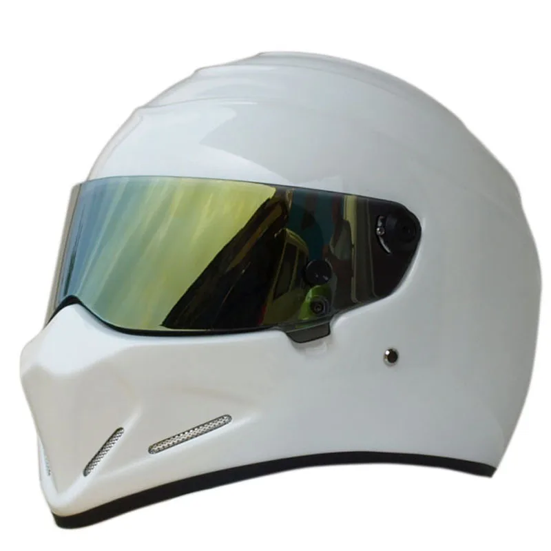 StarWars motorcycle helmet FRP SIMPSON, Star Wars pig helmet ATV - 4 Stig. White
StarWars motorcycle helmet FRP SIMPSON, Star Wars pig helmet ATV - 4 Stig. White