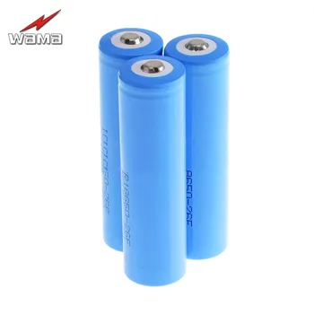2pcs/lot Wama 3.7V 3000mAh 18650 PCB Protected Lithium Li-ion 18650 Rechargeable Battery Accumulator Battery
2pcs/lot Wama 3.7V 3000mAh 18650 PCB Protected Lithium Li-ion 18650 Rechargeable Battery Accumulator Battery