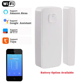 CTVMAN Wifi Door Sensor Wireless Magnetic Switch Door Security Window/Burglar Alarm System Door Opening Sensor Home Security
CTVMAN Wifi Door Sensor Wireless Magnetic Switch Door Security Window/Burglar Alarm System Door Opening Sensor Home Security
