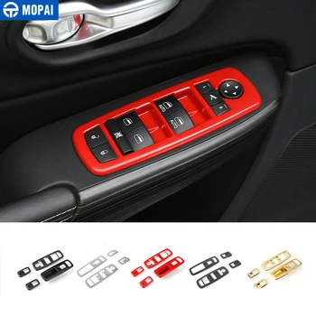 MOPAI ABS Car Interior Window Switch Button Decoration Cover Stickers for Jeep Cherokee for Grand Cherokee for Dodge Durango
MOPAI ABS Car Interior Window Switch Button Decoration Cover Stickers for Jeep Cherokee for Grand Cherokee for Dodge Durango